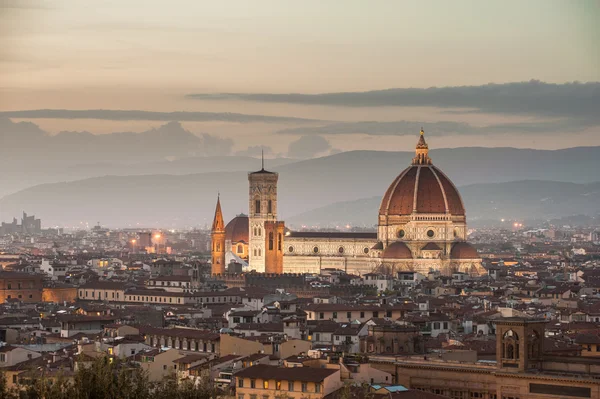 Magnífica vista panorámica de Florencia, Italia — Foto de Stock