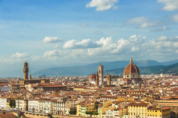 Magnífica vista panorâmica de Florença, Itália — Fotografia de Stock