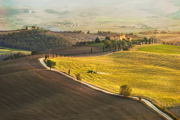 Toskana sonbahar resim — Stok fotoğraf