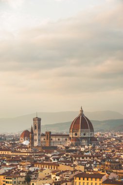 Ismarlayarak Floransa Michelangelo Meydanı, İtalya