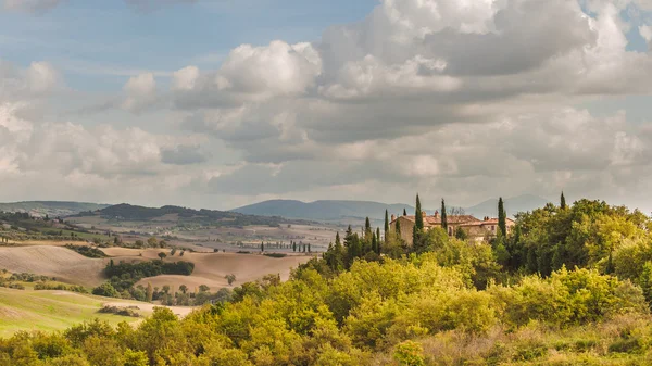 Schilderachtige landschap van Toscane, Italië — Stockfoto