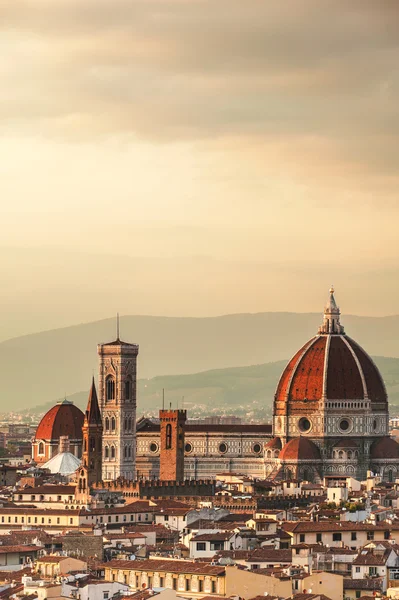 Vista pitoresca de Florença da Praça Michelangelo, Itália — Fotografia de Stock