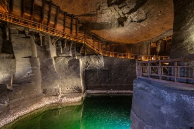 Polonya, Wieliczka 'daki tuz madeninde.