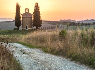 Ortaçağ cazibe, Toskana İtalya alanlarında ortasında