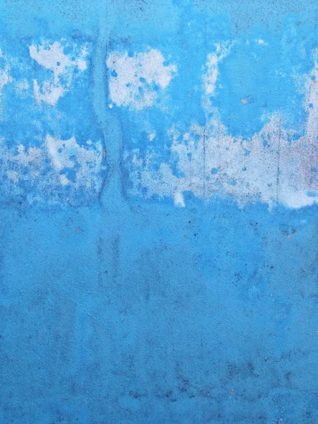 Mavi duvar arka plan ile Çimento beton doku