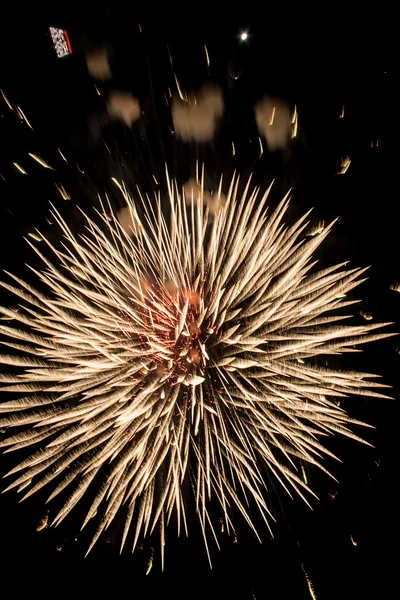 Beauty fire work for celebrate — Stock Photo, Image