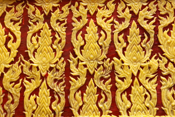 Thaise traditionele kunst van kaars patroon — Stockfoto