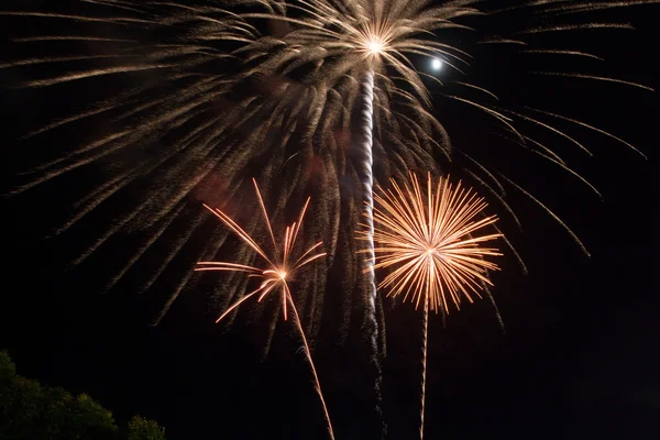 Beauty fire work for celebrate — Stock Photo, Image