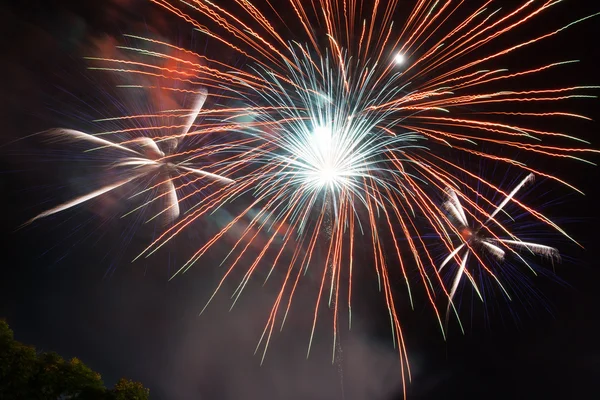 Beauty fire work for celebrate — Stock Photo, Image