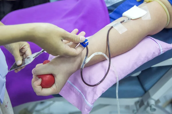 혈액 기부 — 스톡 사진