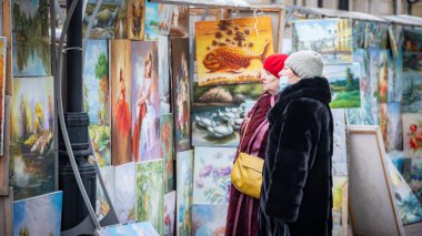 Moskova. Arbat varoşlarında. Şehir ve mimari. Eski Moskova 'nın anıtları ve yolları.