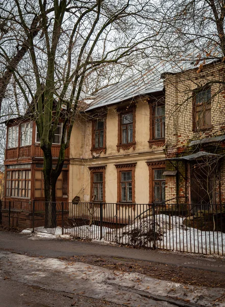 Una Antigua Casa Distrito Timiryazevsky Moscú —  Fotos de Stock