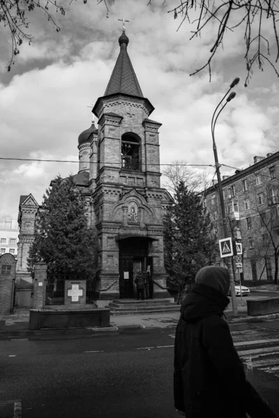 Antigua Iglesia Distrito Savelovsky Moscú —  Fotos de Stock