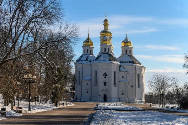 Старая Церковь Городском Парке Чернигив29 — стоковое фото