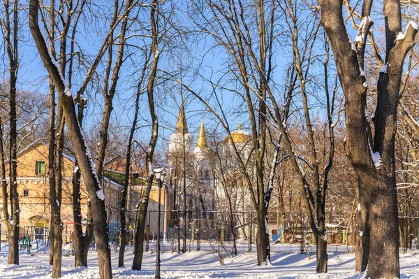 Antigua Iglesia Parque Ciudad Chernihiv20 — Foto de Stock