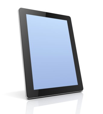 boş tablet bilgisayar konsept illüstrasyon
