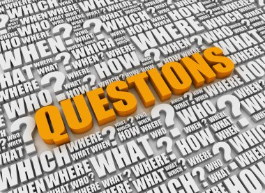 illustrazione del concetto domande