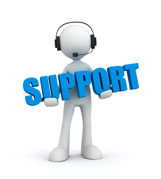 Customer support concept illustration — Stock Photo, Image