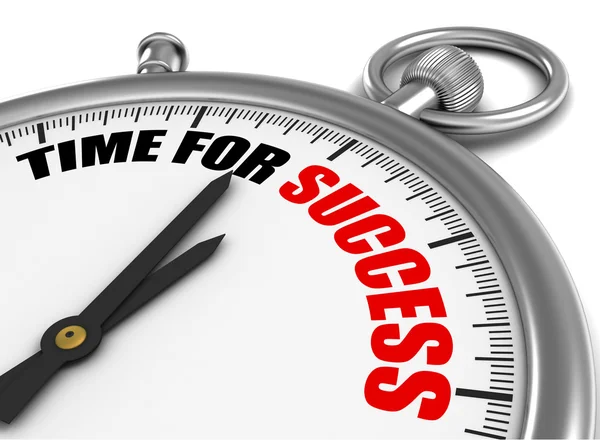 Time for success concept illustration — Stock Photo, Image