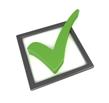 onay işareti kavramı illüstrasyon