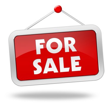 Satış afiş kavram gösterim amacıyla