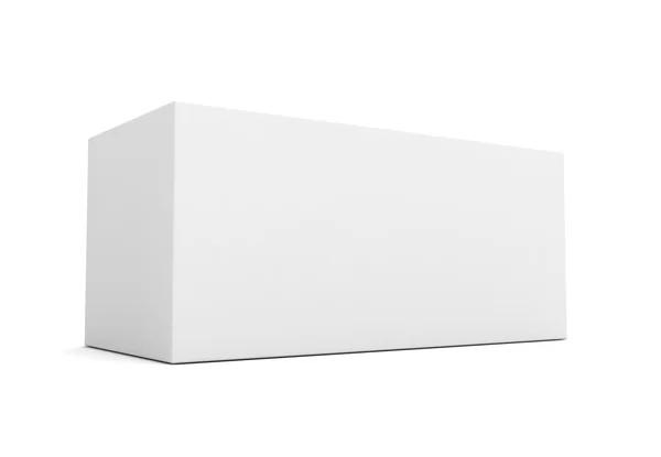 空白の小売製品ボックス コンセプト 3 d イラスト — ストック写真