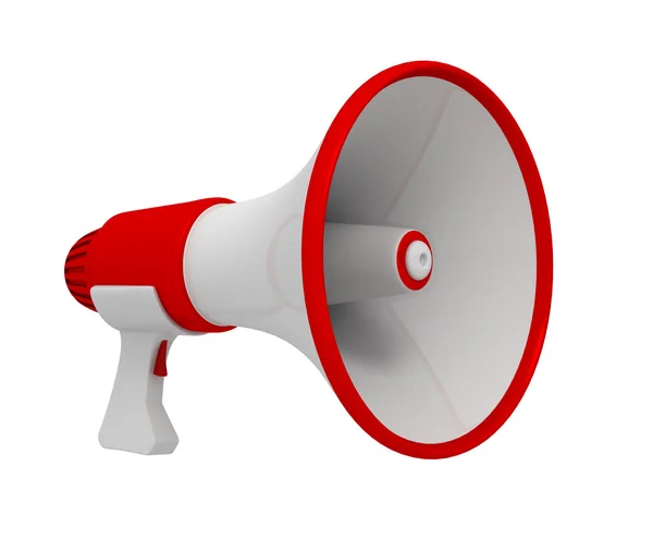 Megaphone concept 3d illustration — Stock Photo, Image