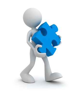 kavram 3d resimde bulmaca