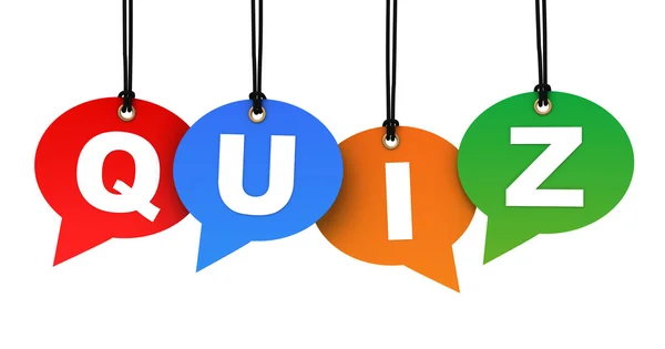 Quiz kavramı 3d çizim