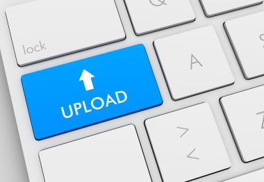 klavye kavramı 3d resim upload