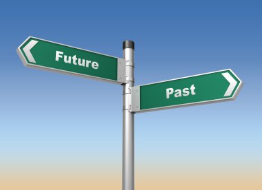 yol işareti geçmiş gelecek