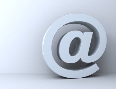 e posta simgesi 3d çizim