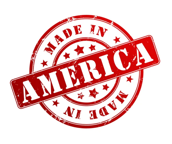 미국 우표 개념 3d 그림에서 — 스톡 사진