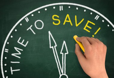 Saat kara tahta yazma kaydetme süresini