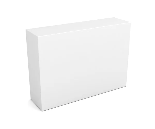 boş perakende ürün kutusunun kavramı 3d çizim