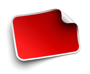boş etiket kavramı 3d çizim