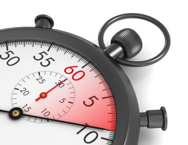 Kronometre kavramı 3d çizim