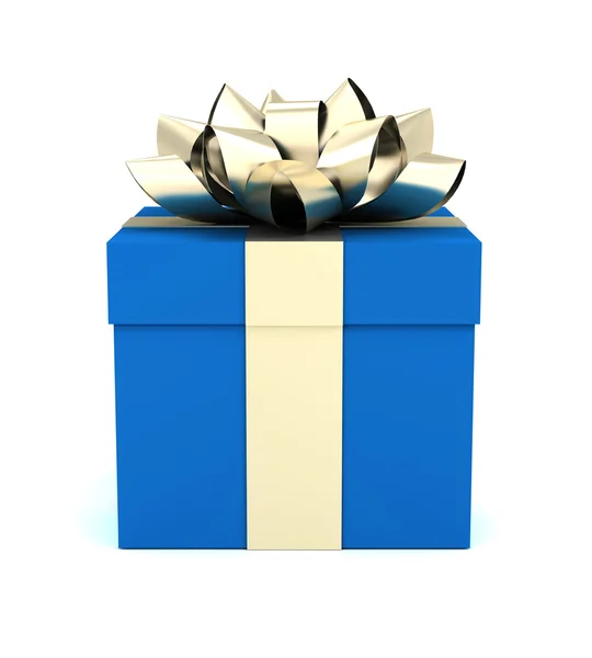 Концепция коробки подарков 3d иллюстрация — стоковое фото