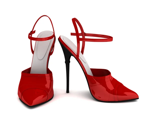 High heels concept  3d illustration — Stock Photo, Image