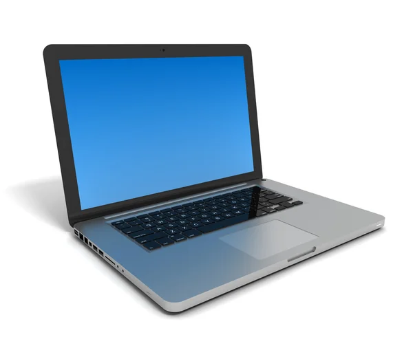 Laptop computer  3d illustration — Stock Photo, Image