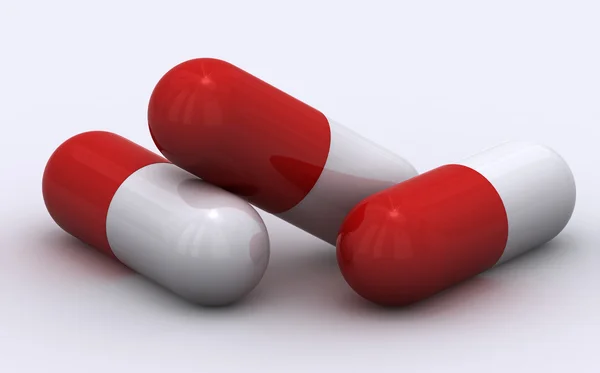 Pills concept  3d illustration — Stock Photo, Image