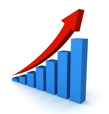 yükselen iş grafik 3d çizim