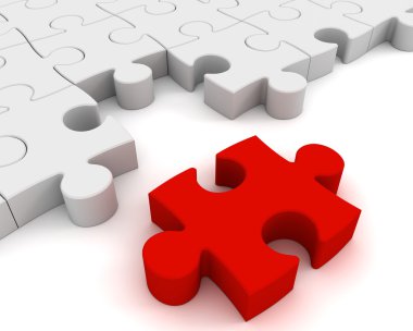 kavram 3d resimde bulmaca