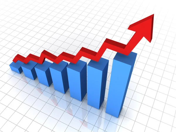 yükselen iş grafik 3d çizim