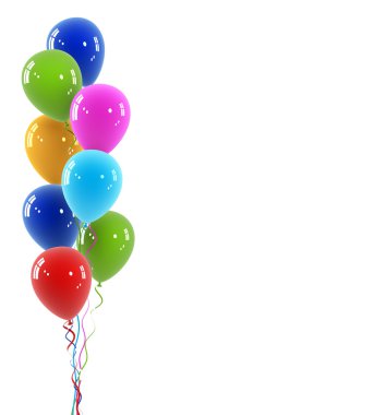 Balon kavramı 3d çizim