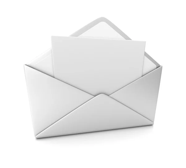 Blank envelope — Stock Photo, Image