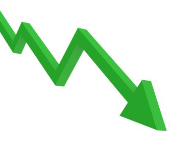 aşağı doğru grafik