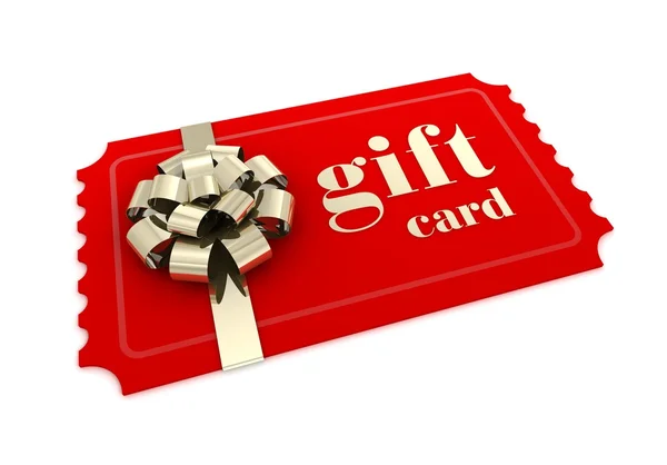 Gift card — Stock Photo, Image