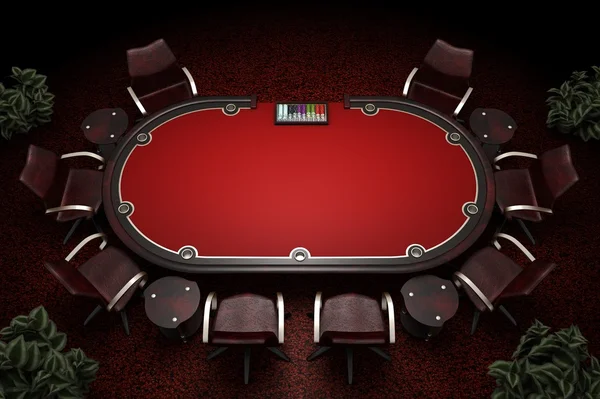 Покер таблиця — стокове фото