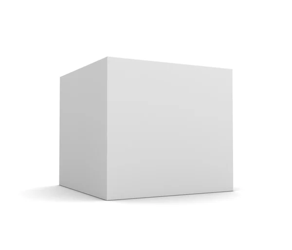 Caixa em branco — Fotografia de Stock